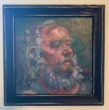 Portrait of a Man, Original Oil Painting, by Van Ness picture