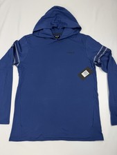 $45 BRAND NEW HURLEY MENS LONG SLEEVE TEE T SHIRT MONROE HOODIE HOOD picture