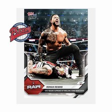Roman Reigns - 2026 WWE Topps NOW Card 101 Presale picture