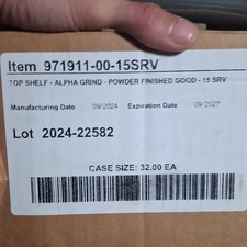 Case Of Top Shelf Grind Alpha Grind Pre-Workout Powder  31 Jars Almost Full Case picture