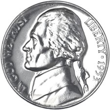 1953 (P) Jefferson Nickel Gem Proof picture