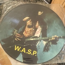 W.A.S.P. Signed Picture Disc Vinyl Record Music Autograph Not Authenticated picture