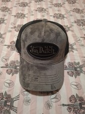 Hat Von Dutch Black And Grey Y2K Vintage picture