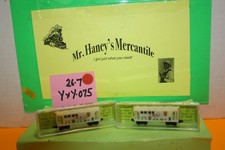 N scale RARE* Vintage by Deluxe 72042 Two Bay Covered Hopper -  Atomic Power picture