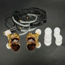 1x 10mm Graphene Audiophile-Grade Single Dynamic Driver Solid Resin IEMs picture