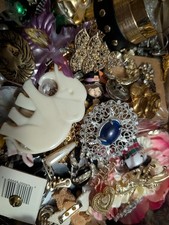 11 lbs JUNK DRAWER JEWELRY LOT  #2 picture