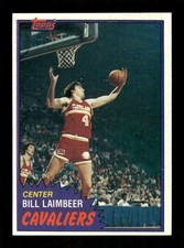 1981-82 Topps  #74MW  Bill Laimbeer RC EXMT or better BXCP74 picture