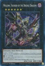 Wollow, Founder of the Drudge Dragons - DABL-EN047 - Super Rare - 1st Edition Ne picture