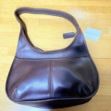 OLD COACH Ergo Bag Vintage Shoulder Bag Leather 9033 Brown Used from Japan picture