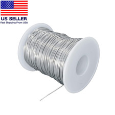 18 Gauge (1 Mm) 304 Stainless Steel Wire 100 Ft for Bailing Wire Sculpting Wire picture