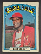 1972 Topps - Bob Gibson #130 VG picture