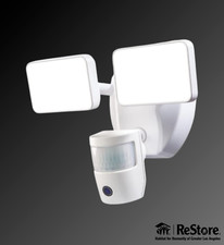 Heath Zenith HZ-9300-WH Connected LED Video Security Motion Light (Set of 2) picture