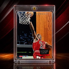 Michael Jordan RARE 90s Silver Foil Authentic SP Insert Bulls Jersey #23 Card picture