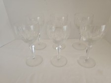 6 Lyngby Heidelberg Mouth Blown Crystal 6
