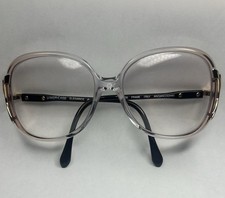 LUXOTTICA Elegance Frames Only 130 Frame Brown Cognac Made in Italy picture