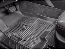Husky WeatherBeater Front/2nd Row Floor Mats 3pc Fits 08-15 Nissan Armada Blk picture