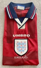 Umbro England 1997-98 Size Large National Team Soccer Jersey Football Shirt READ picture