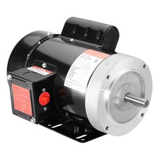 Uimoso 1HP Electric Motor 1725RPM AC115V/230V 56C Frame 1-Phase 5/8