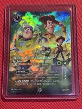 Woody & Buzz Lightyear Best Buddies 228/207 NM Enchanted Disney Lorcana AOTV picture