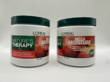 2 Pack L'Oreal Natures Therapy Mega Moisture Nurturing Creme, 16 Oz - picture