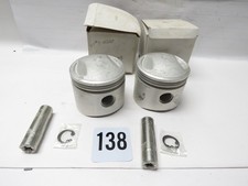 (2) NOS V-Twin Pistons 11-0220 Low Compression 3 7/16