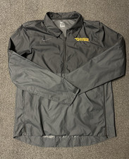 Nike NCAA UW-Oshkosh Men's 1/4 Zip On-Field Windbreaker Jacket - Medium/Black picture