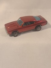 Hot Wheels Redline Custom Barracuda 1967 Red Completely RESTORED picture