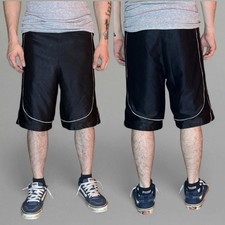 Vintage Champs Sports Black Athletic Basketball Shorts picture