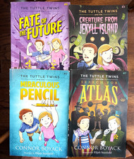 Tuttle Twins Book Lot Of 4 Connor Boyack Conservative Kids Books #2, 3, 7, 9 picture