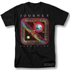 New Sale Journey Departure Tour Vintage Classic Rock Concert T Shirt Unisex Tee picture