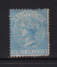 Ceylon - #70 Unused, cat. $ 190.00 picture