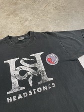 Vintage 90s Headstones faded distressed thrashed Tee 23x30 picture