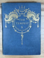 THE TEMPEST 1908 Tipped In COLOR PLATES by Paul Woodroffe - William Shakespeare picture