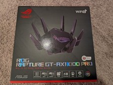 ASUS ROG Rapture GT-AX11000 Pro Tri-Band Gaming Router, 10Gbps LAN, Black picture