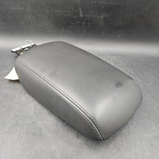 Fits 2012-18 Ford Focus Leather Armrest Center Console Lid Cover Black picture