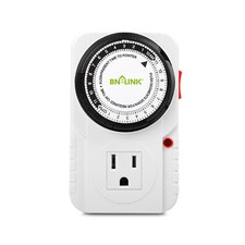 BN-LINK Heavy Duty 24Hour Plug in Mechanical Timer Grounded Programmable Indoor picture