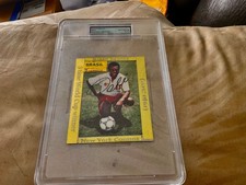 pele autographed x7 photo psa # 85848888 picture