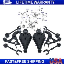 Rear Upper Lower Suspension Control Arms Kit w/Bushings 8Pcs Fits Ford Explorer picture