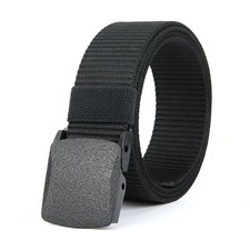 Men Casual Military Tactical Army Adjustable Quick Release Belts Pants Waistband picture