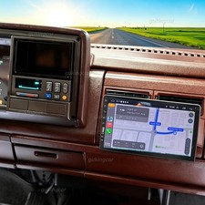 Single 1DIN Car Stereo Radio Carplay Android Auto For 1988 1990 GMC Sierra 1500 picture