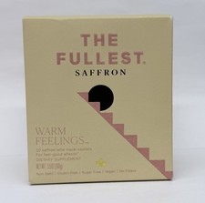 The Fullest Warm Feelings 10 Saffron Latte Travel Sachets NIB Gluten Free Vegan picture