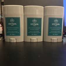 Stetson Men's Deodorant Pack 3 Extra Strength Aluminum Free Oasis Scent picture