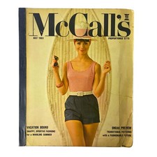 1963 July McCall's Summerwear Huge Store Retail Counter Catalog  picture