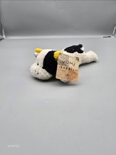 Vintage Russ Terry Cloth Home Buddies Stuffed Plush Cow Biff W/ Paper Tags 4163 picture