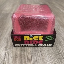 Needoh Glitter And Glow Nice Berg Pink EXTREMELY RARE AUTHENTIC picture