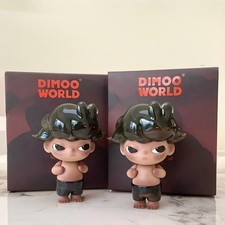 Dimoo World Dimoo  Coffee Pudding Series Limited Figure Kits Hanging Card Gift picture