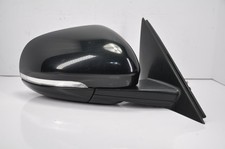🚘✅ 2017 -2025 JAGUAR F-PACE RIGHT DOOR REAR VIEW MIRROR W/ BLIND SPOT BLACK OEM picture