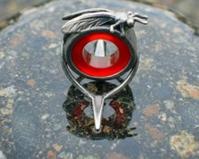 Sculpted Mayfly Agate Stripping Guide – 10mm picture
