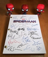 Spider-Man: No Way Home Script Cast-Signed- Autograph Reprints- 181 Pages Long picture