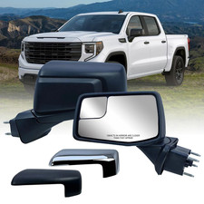 Driver Left Side Door Mirror For 2019-2025 Chevrolet Silverado 1500 picture